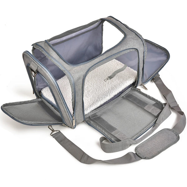 Expandable Soft-Sided Pet Carrier