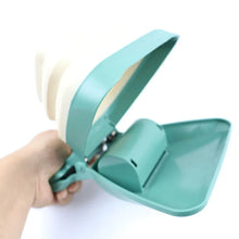 Foldable Pet Waste Scoop with Decomposable Bags