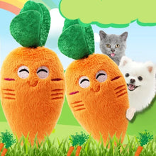 Carrot Crunch Squeaky Toy