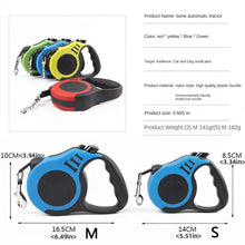 Durable Double Switch Retractable Dog Leash