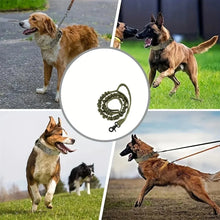 Pet Traction Rope Tactical Dog Leash Outdoor Training Large DogsRetractable Explosion-proof Dog Leash