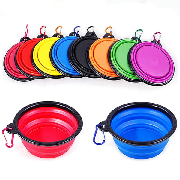 Portable Silicone Folding Pet Bowl