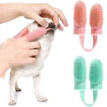 Silicone Pet Finger Toothbrush