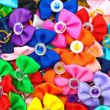 Colorful Dog Hair Bows Set