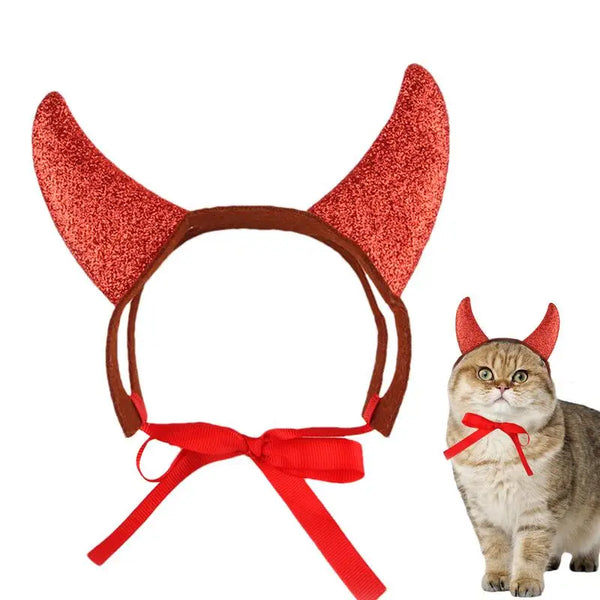 Funny Devil Pet Horns