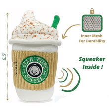 Squeaky Coffee Cup Toy