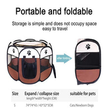 Portable Foldable Cat Tent House