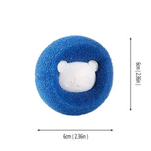 Reusable Bear Laundry Balls – Pet Hair Removal & Lint-Free Cleaning