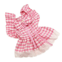 Plaid Pet Summer Dress