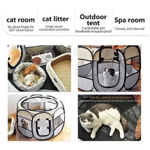 Portable Foldable Cat Tent House