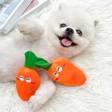 Carrot Crunch Squeaky Toy