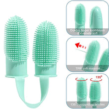 Silicone Pet Finger Toothbrush