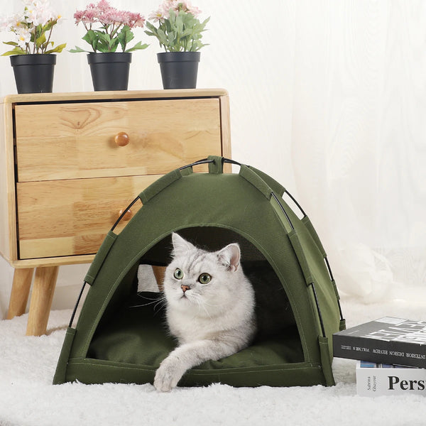 Portable Waterproof Pet Tent Bed