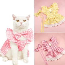 Plaid Pet Summer Dress