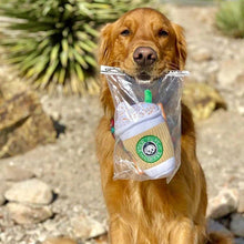 Squeaky Coffee Cup Toy