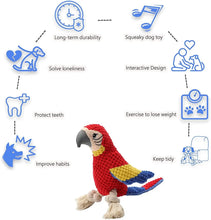 Plush Parrot Play Toy