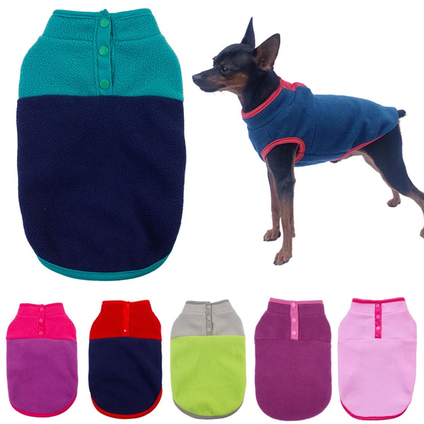 Warm Fleece Pet Vest