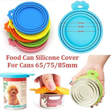 Triple Size Silicone Can Cover