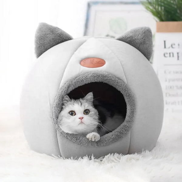 Plush Cat Cabin